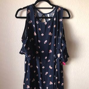 Xhilaration Dress with cold shoulder